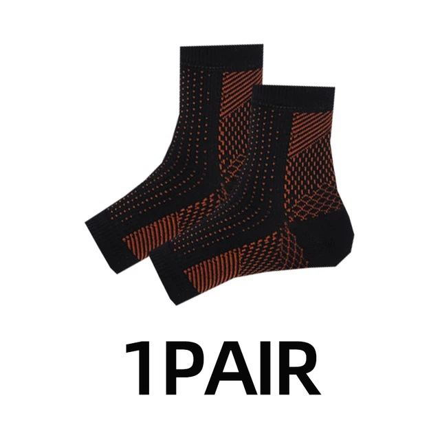 Men Women Sports Socks Foot Angel Anti Fatigue Outerdoor Compression Breatheable Foot Sleeve Support Socks Brace Sock 1 pair