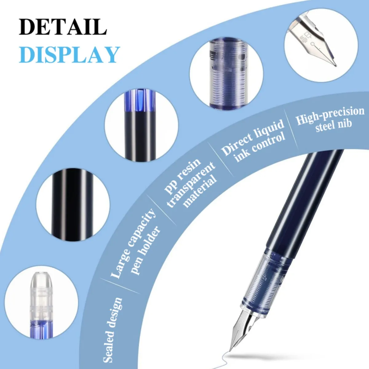 Multi-color Fountain Pens