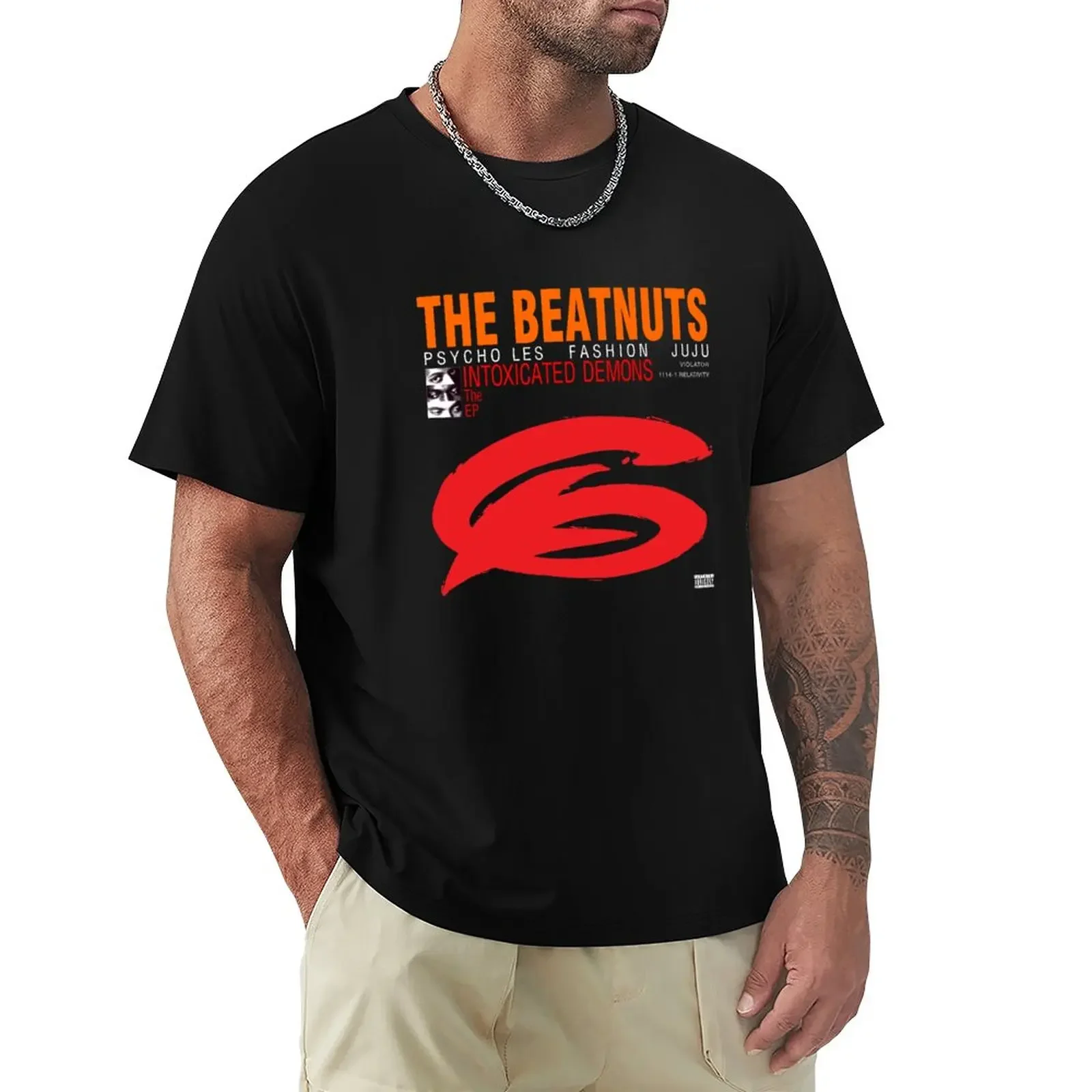 

The Beatnuts - Intoxicated DemonsCute Fashionable T-Shirt Anime t-shirt funny t shirts Short sleeve tee men