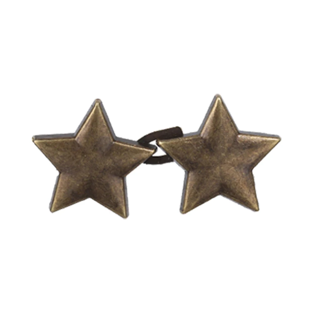 4 Pièce Boucles De Taille Réglables,Instantanés Jeans à Epingles à Boutons, Boucles De Taille Sans Clous,pour Jeans,Jupes,Pantalons, Col(27mm/32mm, Argent,Noir Gun