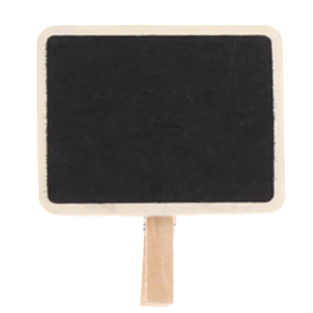 Blackboard Clip Party Props Mini Message Board Signs Portable 20pcs for Home Furnishing Decoration wooden blackboard,wooden chalkboard