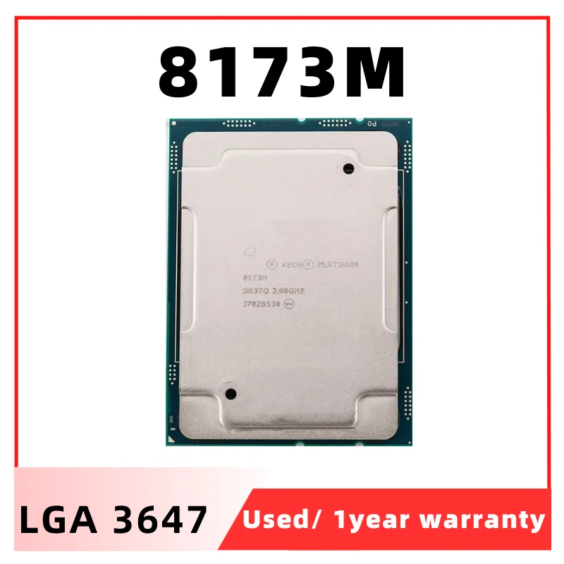 

Процессор Xeon Platinum 8173M (38,5 M кэш, 2,0 ГГц) FC-LGA14B Tray