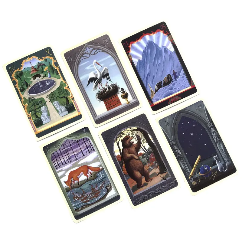 Mystical Oracle Tarot Leisure entertainment games Card, family gatherings Tarot Card, board games Tarot Card Brochure Guide 3