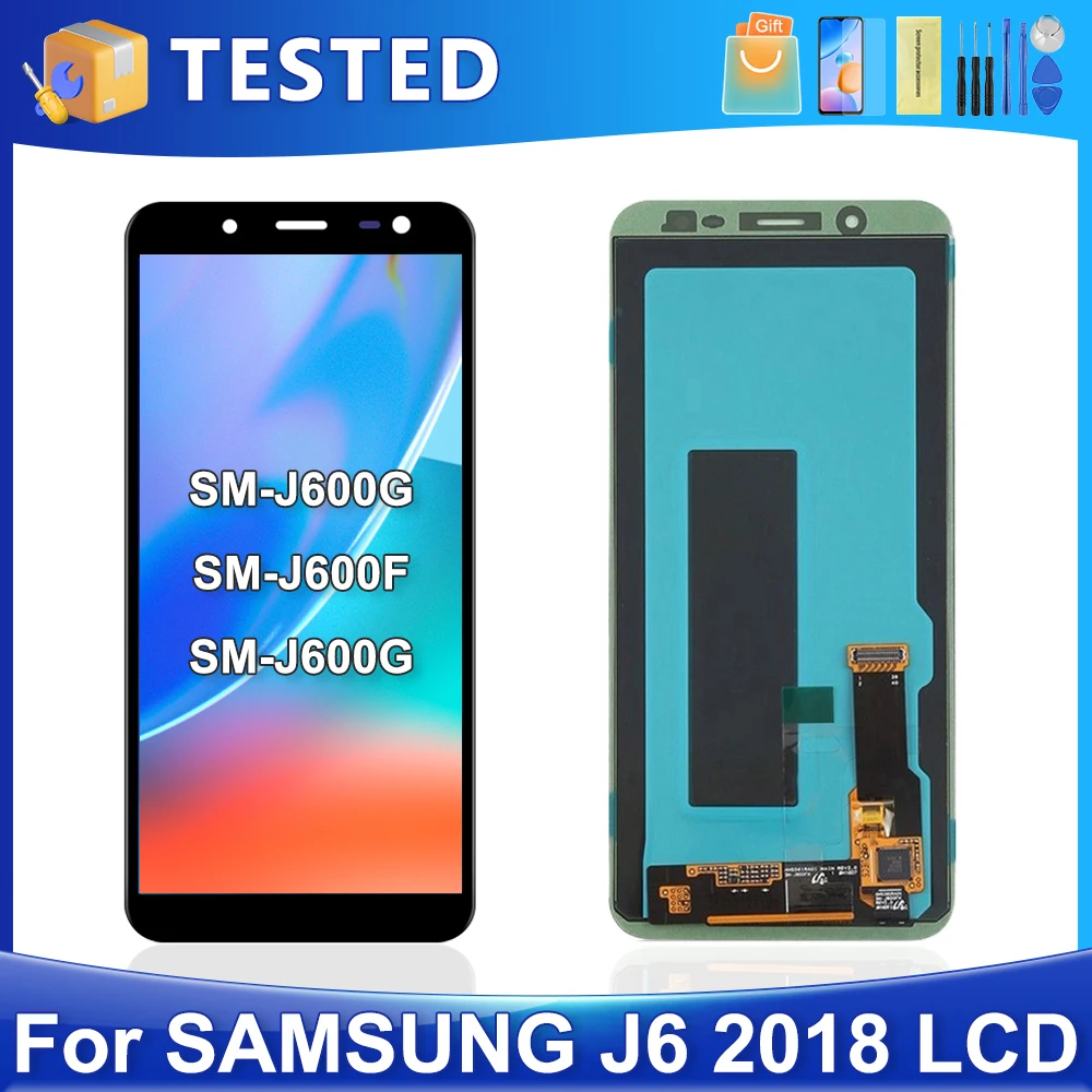 

5.6''J6 2018 For Samsung For Ori J600 J600F J600G J600L J600N LCD Display Touch Screen Digitizer Assembly Replacement