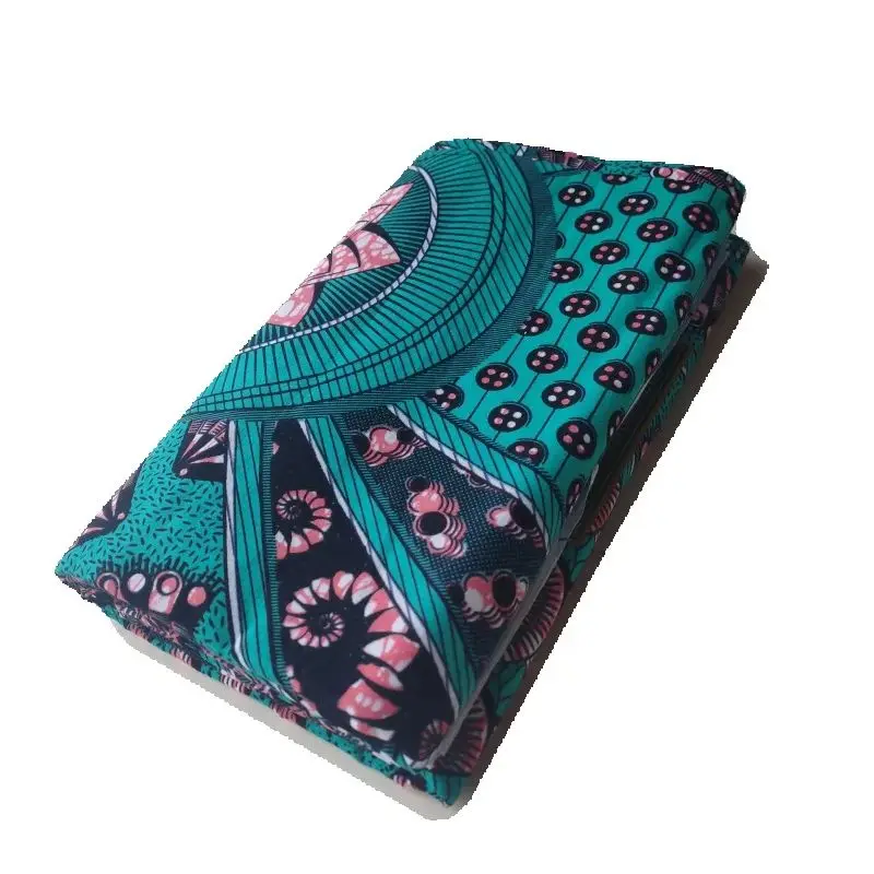 Wax Fabric Holland 6 yards real high quality Wax cotton PagNE Fabric Africa Ghana style Ankara Printed party dress
