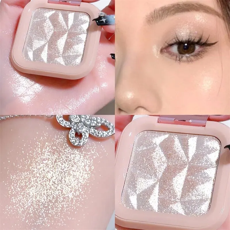 DIKALUGinger High Light Fine Flash Nose Face Brightening Three-dimensional Contouring Body Whole Body Drill Glitter Natural Silk