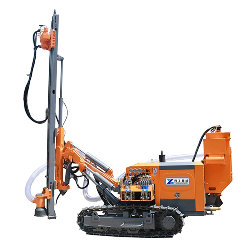 Blasthole Drill Bore Machine Crawler Diesel Engine Drilling Machine Split Type Down The Hole Drilling Rig Cava Miniera Drill Rig