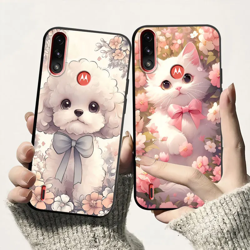 Shockproof Soft Silicone Cat Design TPU Phone Case