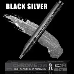 Electroplating Mirror Effect Waterproof Paint Marker (A5)