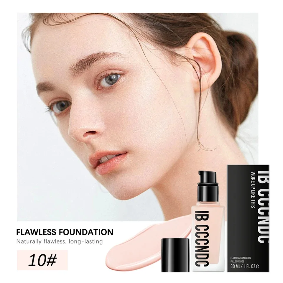Make Up Foundation Cream for Face High Coverage Foundation Foundations Makeup Waterproof Korean Makeup Base Cosmetic - detail 8