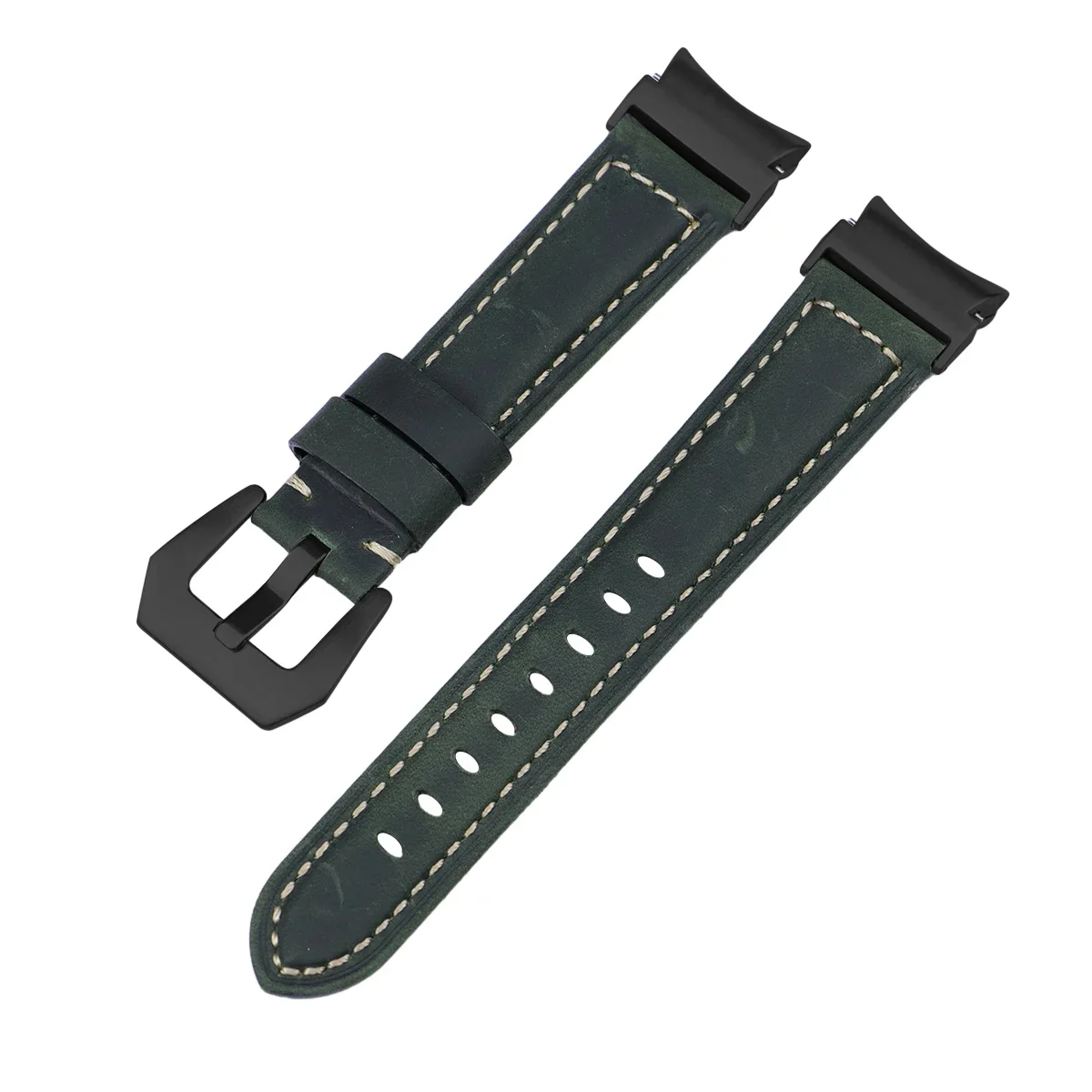 Elegant 20mm Quick Fit Leather Watch Strap