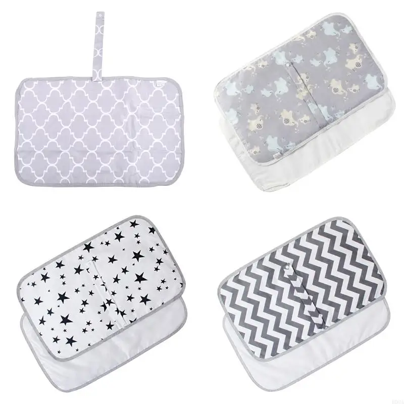 Portable Waterproof Baby Changing Mat Newborn Foldable Changing Diaper Nappy Pad Foldable Children Game Floor Mats