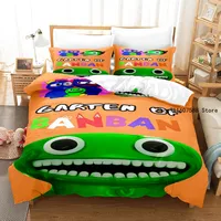 Garten Of Banban Bedding Set Cartoon Bed Linen Gift For Boys Kids Girls Home Decor Single Twin Full Size Cute Duvet Cover Sets 2