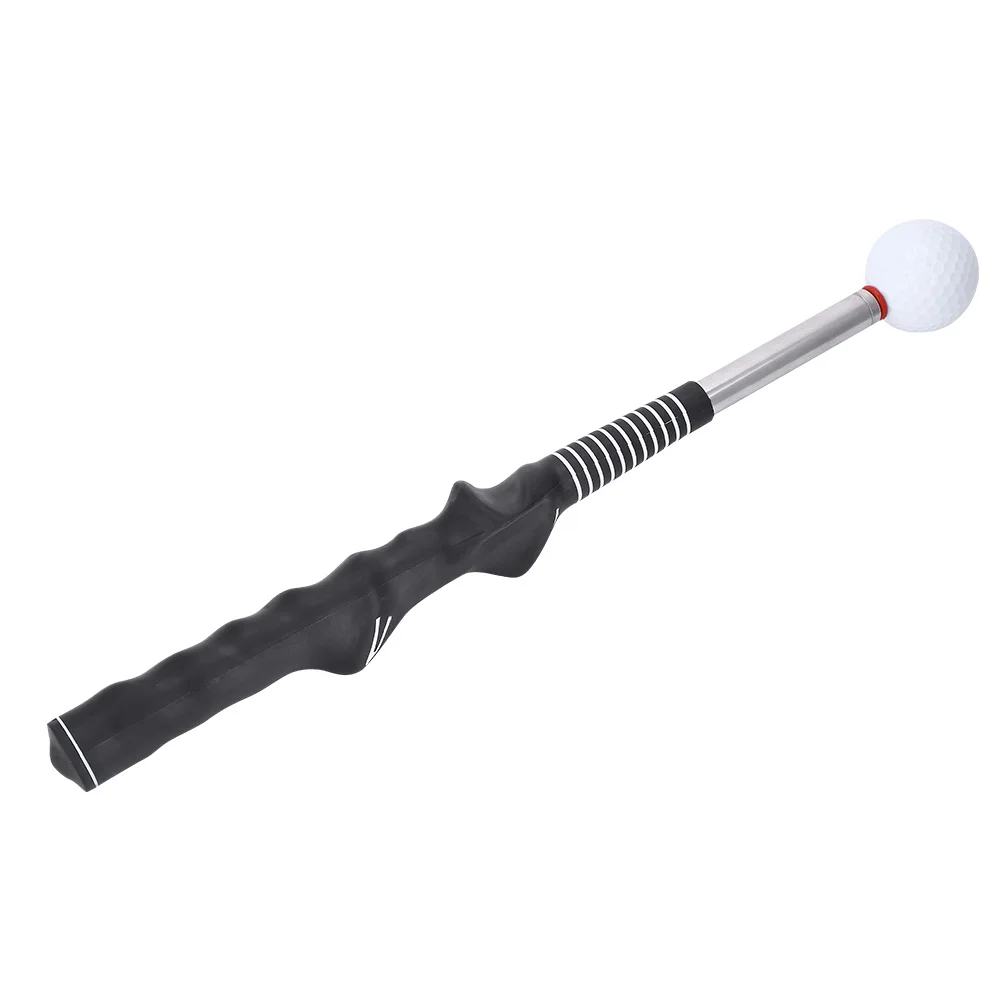 Description Picture 5 of itemGolf Training Aid, Golf Swing Grip Trainer Warm Up Training Aid Telescopic Club for Beginner