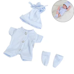 Charming Skirt and Sweater Set for 12-Inch Dolls: Fashionable Doll Outfit Accessories (Baby blue-clothes)