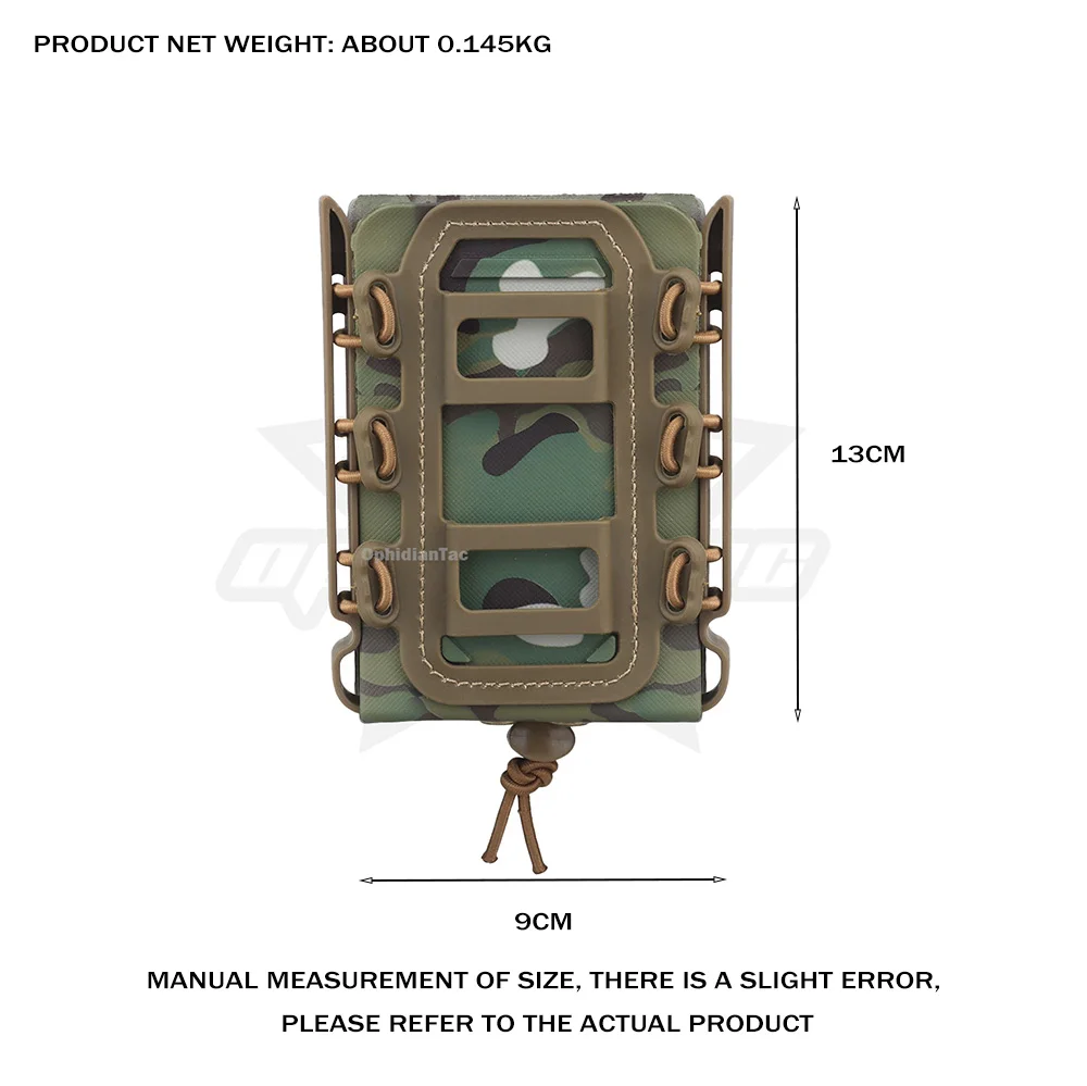 OPHIDIAN Fast Mag TPR Flexible Molle Magazintasche Träger für Ar15 M4 5,56/7,62 Magazintasche Gewehr Pistole Magazinhalter – Detail 3