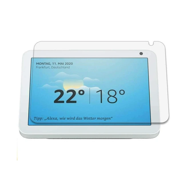 For  Echo Show 8 2023 2pcs 9H 0.3mm Explosion-proof Tempered Glass  Film