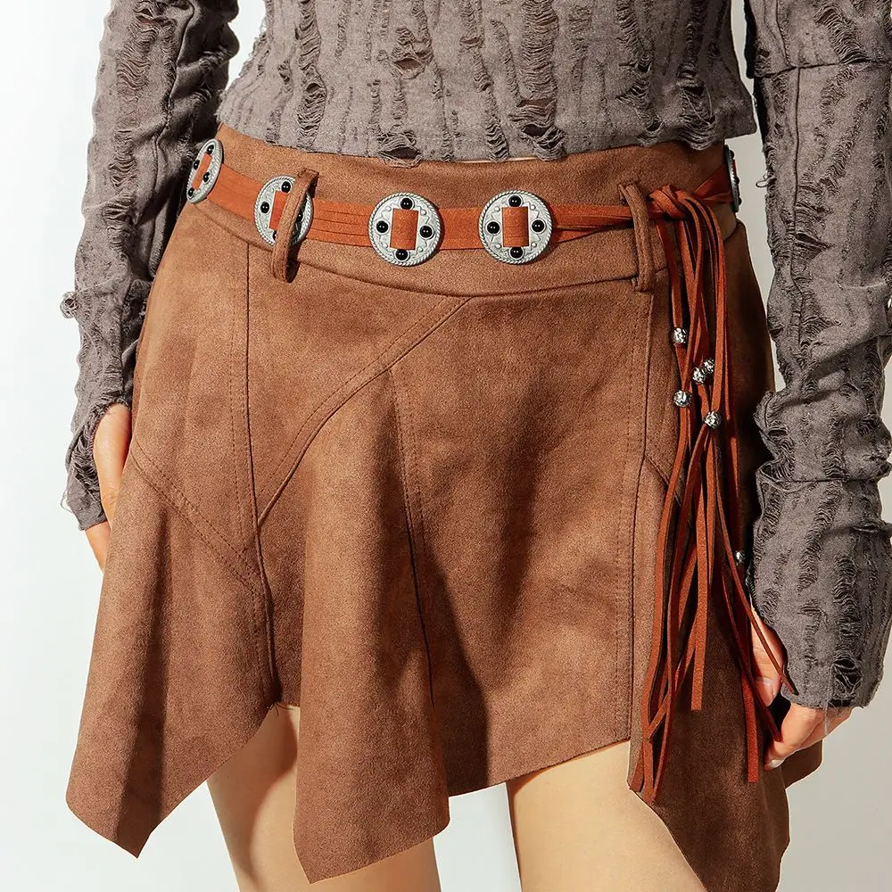 Women's Belt Vintage Y2K Ethnic Bohemian Style Waist Chain 2023 New Summer Bohemian Belt with Dress Jeans Belt Women Waistband