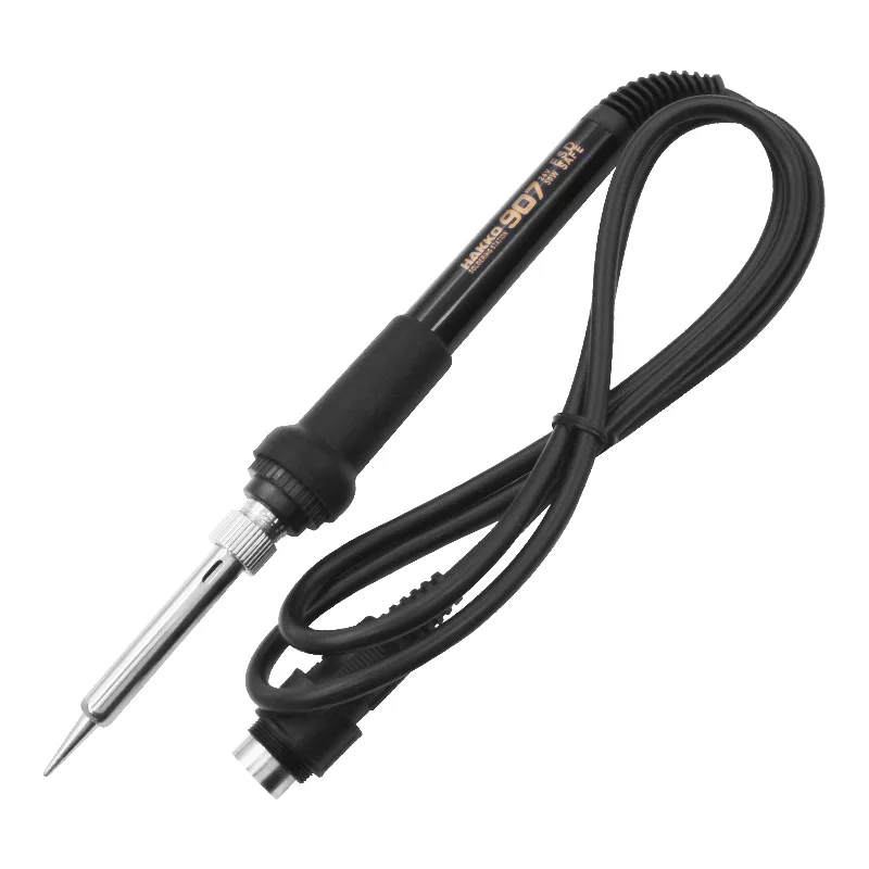 5pin Hot Soldering station iron handle 24V 60W For HAKKO 907 ESD 936 937 928 926 station soldering iron kit soldering iron set electric soldering iron soldering iron