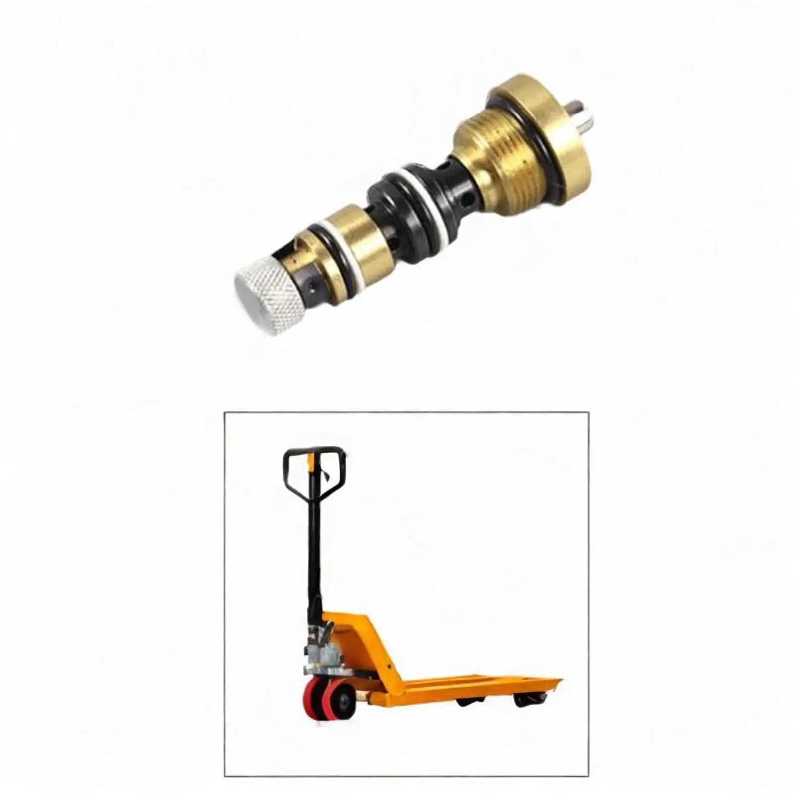 Hydraulic hand forklift oil pump valve core hydraulic system manual pallet trucks accessories repair kit for Noblelift AC Series