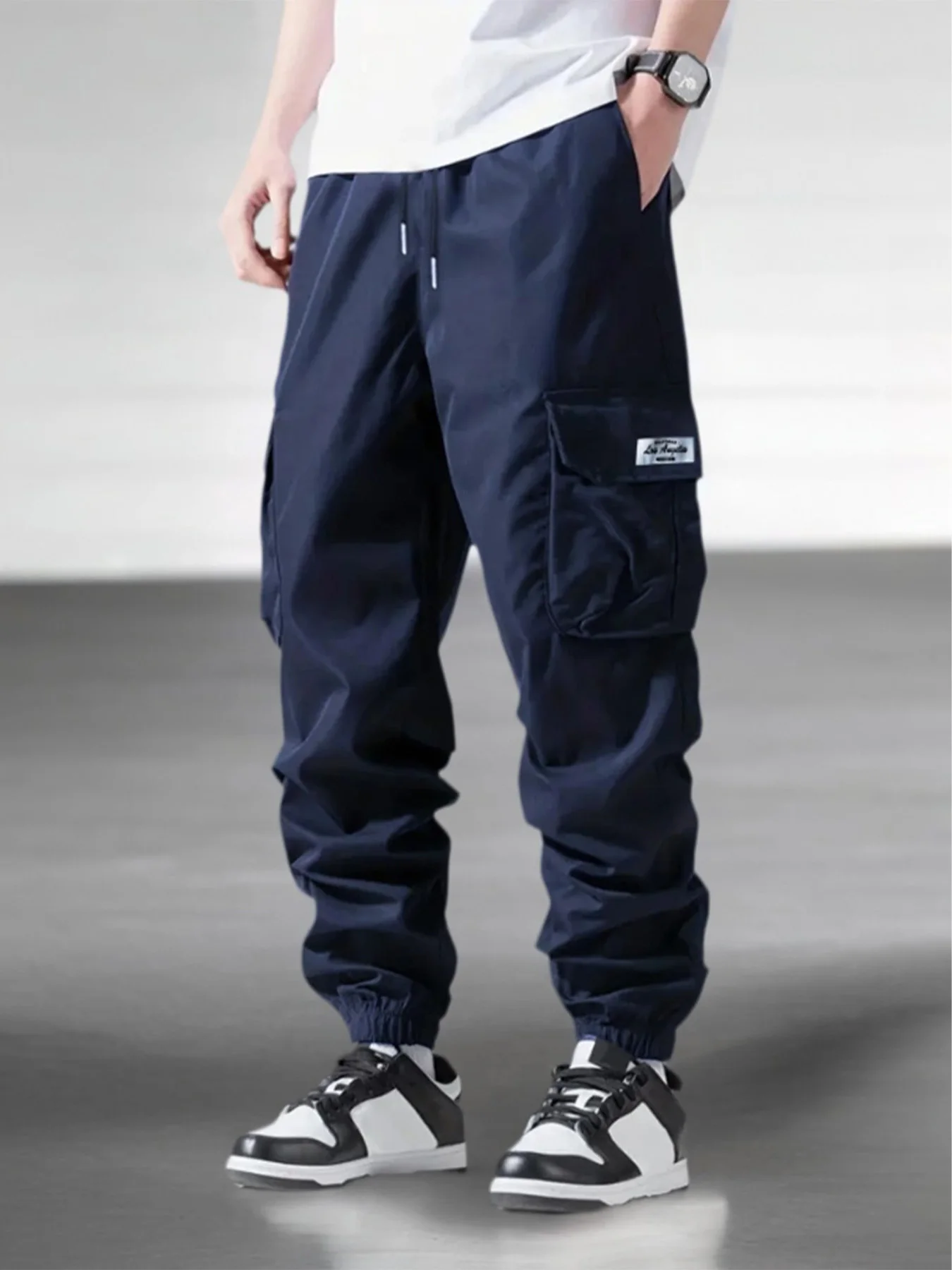 Men's Multi Pocket Casual Cargo Pants for Hiking and Training