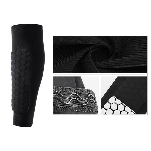 2x Soccer Shin Guards Socks Football Leg Sleeves Football Sleeves Knee Brace Shinguards for Basketball Outdoor Sports Kids Adult