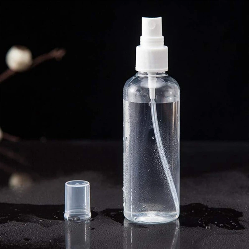 30Ml, 1Oz 미니 미세 미스트 스프레이 병, 리필용 병, 작은 빈 투명 플라스틱, 여행용 크기 병, 108 개