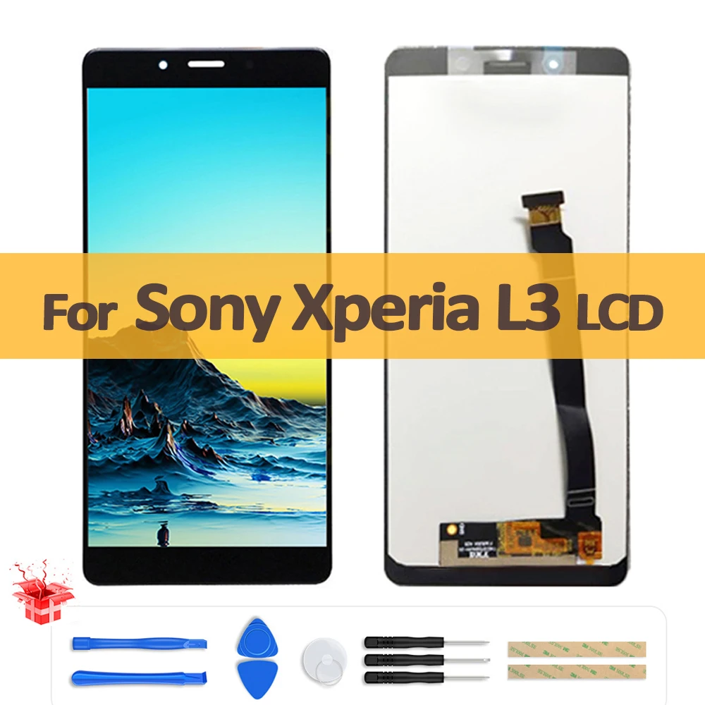 

5.7"Original For Sony Xperia L3 LCD Display Digitizer Replacement For Xperia L3 L3312 I4312 I4332 I3322 Touch Screen With Frame