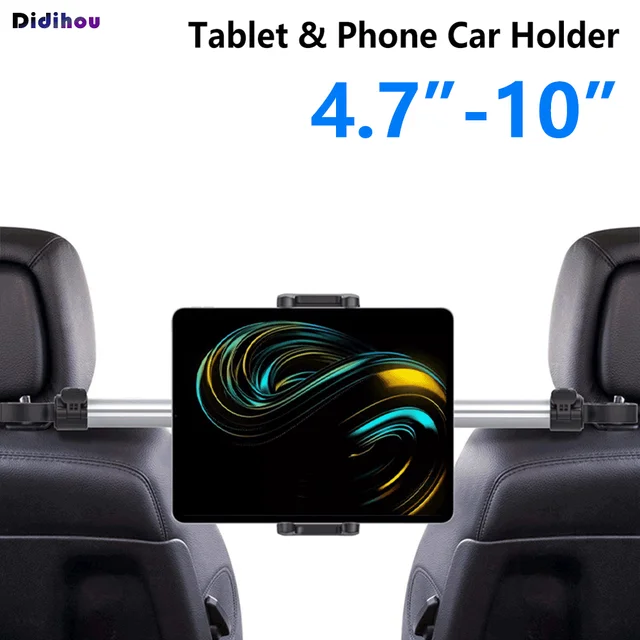 Comprar Soporte para teléfono y tableta 2 en 1 para coche, soporte para  reposacabezas del asiento trasero del camión, soporte para teléfono para  iPad, asiento trasero Universal