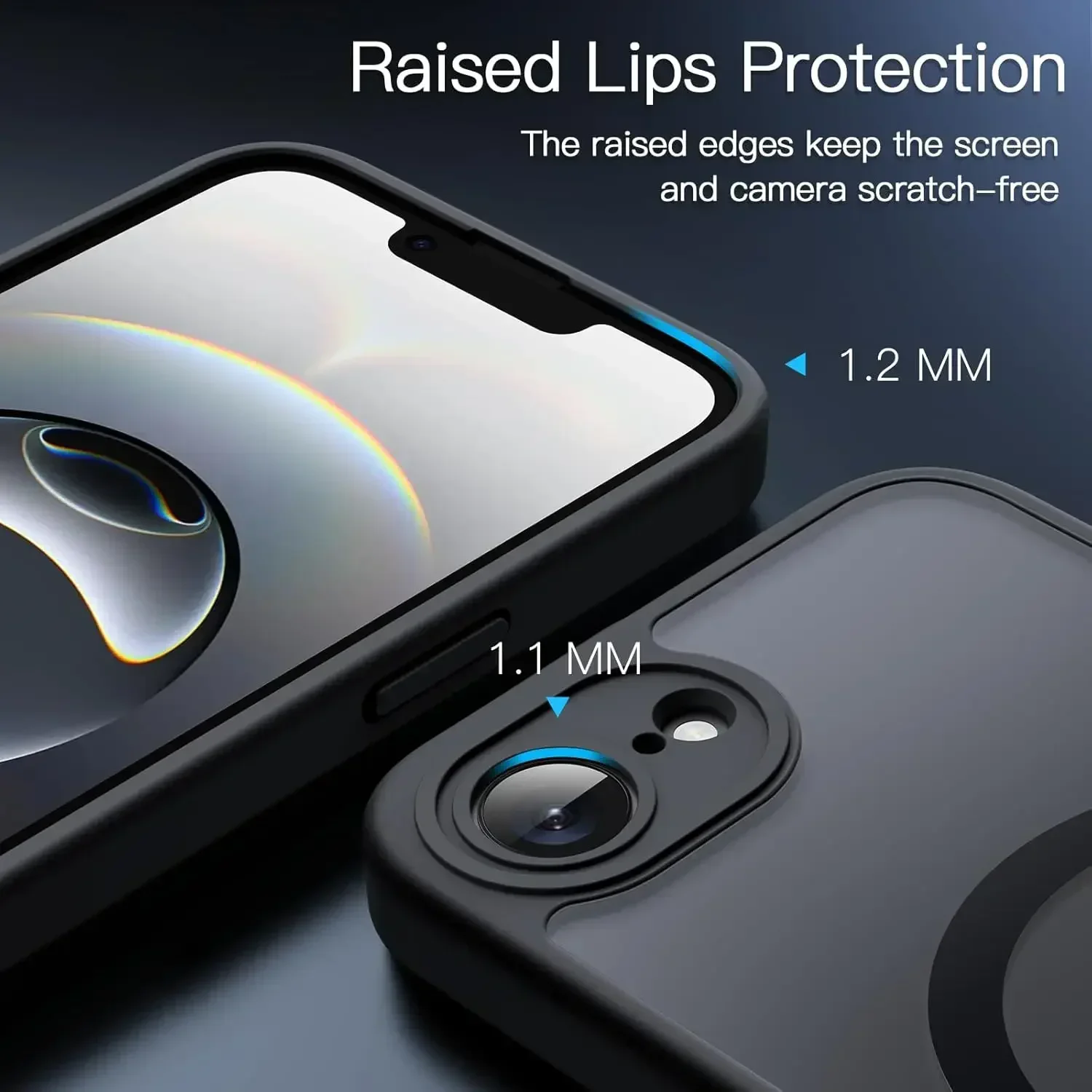 Luxury Matte Translucent Magnetic Shockproof Cover For Iphone 17 Pro Max 16 15 14 13 12 Pro Max Plus 17 Air 16e Case 6