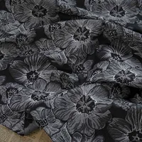 Textured Yarn Dyed Jacquard Fabric Spring Autumn Womens Camisole Peony Embossed Sustainable Fashion Design Apparel Accessories