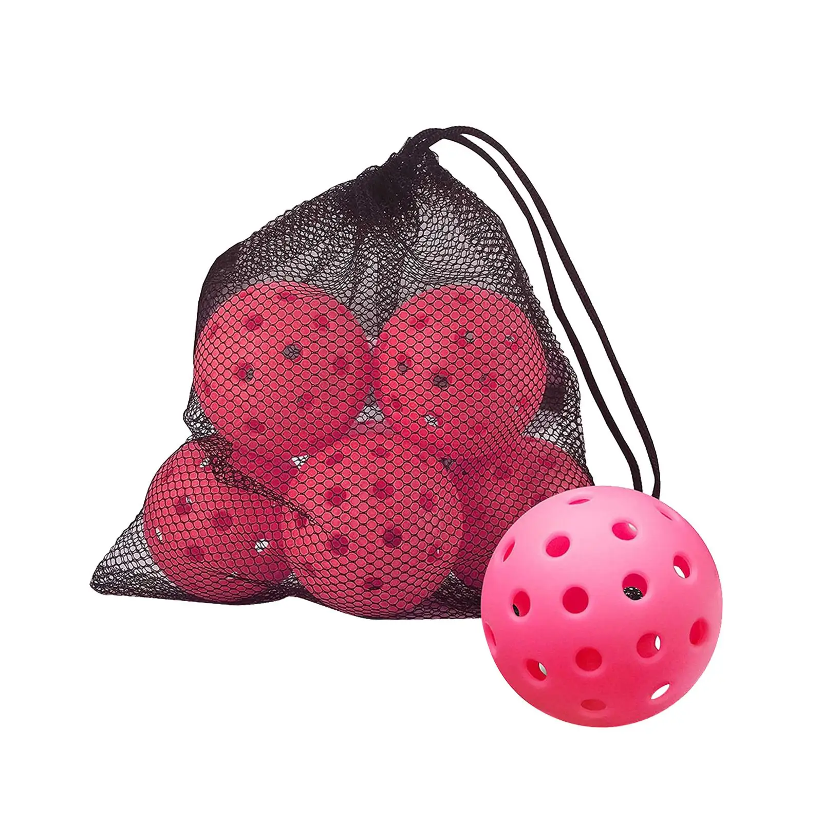 6Pcs Pickleball Balls Pickleball Practice Balls for for All Style Pickleball Paddles Indoor Indoor Game Professional Players