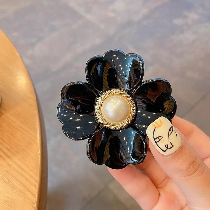 B Flower Hair Claw