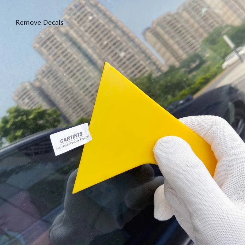 3pcs Set Of Car Film Tools Cutting And Trimming Knife Degreasing Scraper Sprayer Smoothing Tools