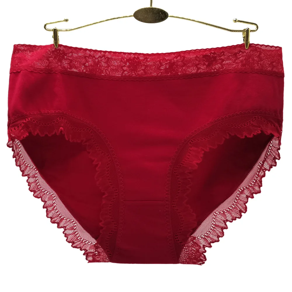 Hot Selling 1pc/Lot 2XL/3XL/4XL Big Yards Women Underwear Lady Lace
