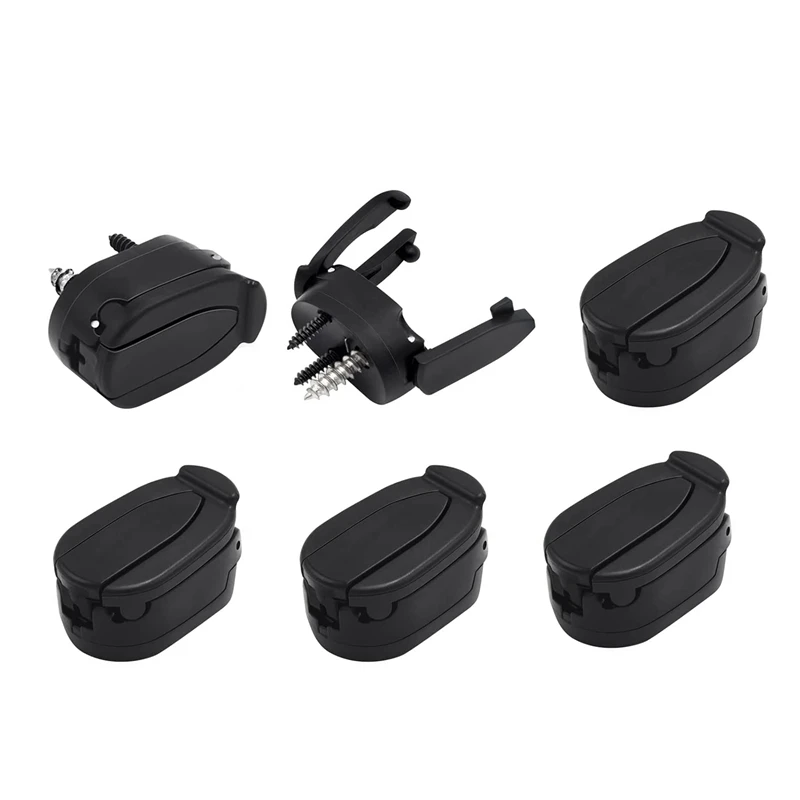 

6Pcs Golf Ball Retriever For Putter,Golf Ball Pick Up Retriever,Golf Accessories Parts