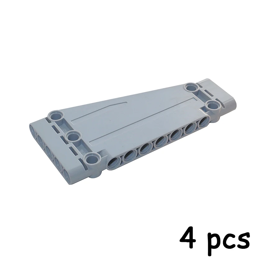 4PCS High-tech Auto Panels 18945 Technische Panel Platte 5x11x1 Konische MOC Teile Bausteine Baut Partikel DIY Ziegel – Detail 7