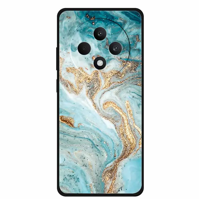 Elegant Marble Design Phone Case - Luxury Soft Silicone Bumper & Color Shield