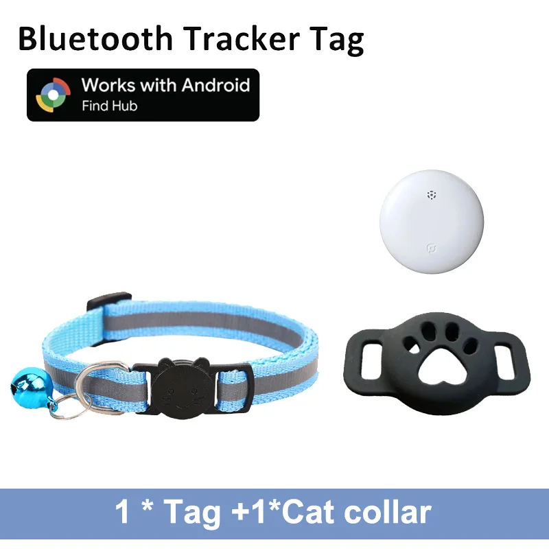Universal Bluetooth Tracker with Holder - Pet Location Solution