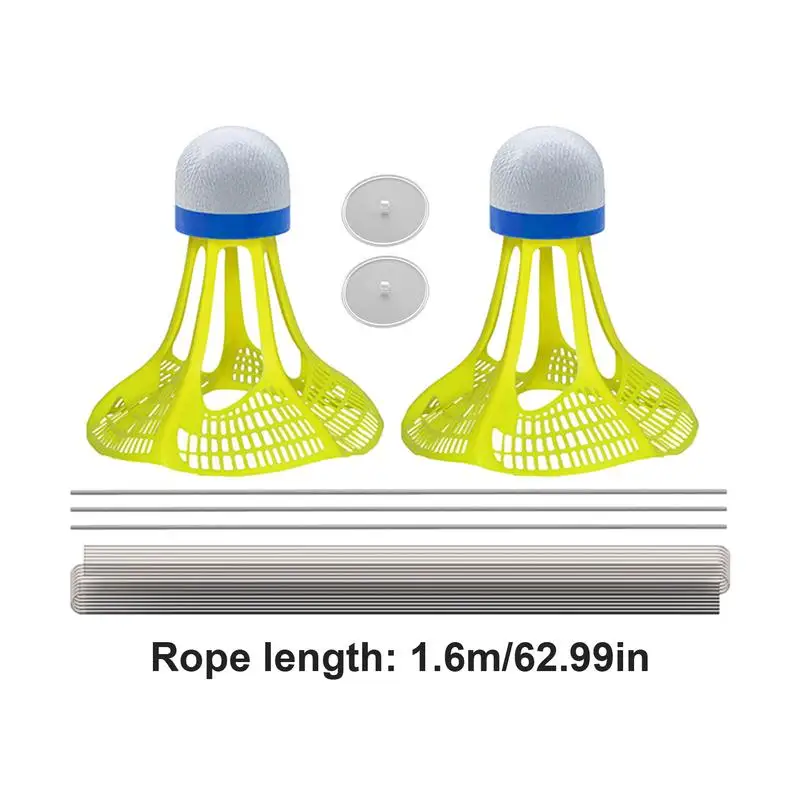 1set Badminton Trainer Shuttlecocks For Badminton Outdoor Glowing Balls Playing High Elastic Lightweight Training badminton shuttlecock,badminton ball,badminton trainer