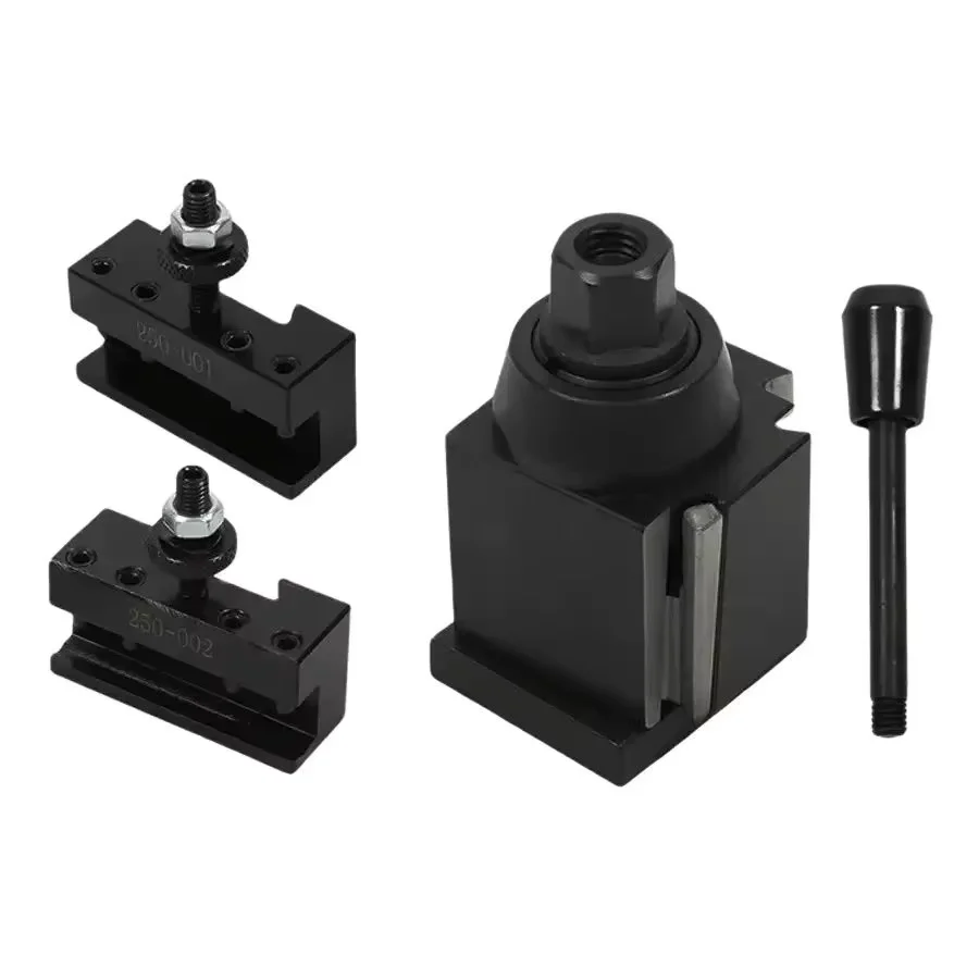 1PC 250-000/250-001/250-002/250-004/250-007/250-010/250-101 Wedge GIB Type Quick Change Toolpost Tool Holder Lathe Tools