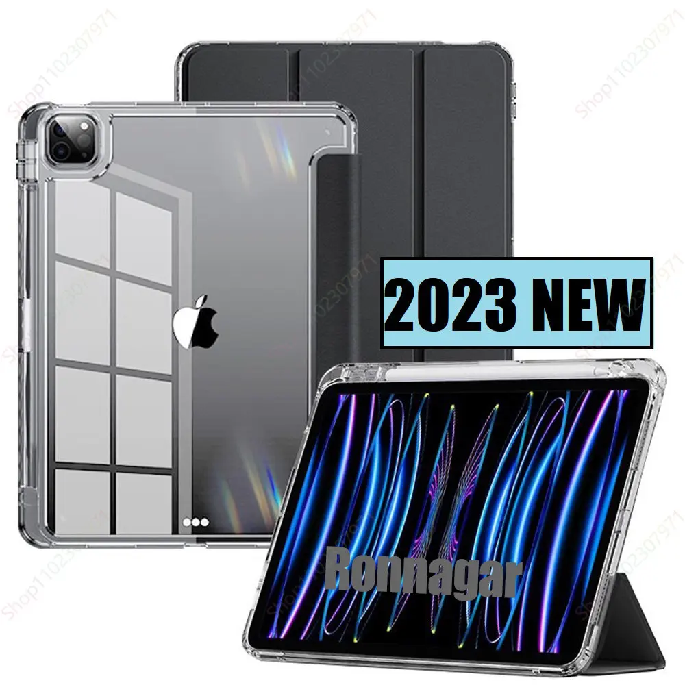 2023 Nuova Custodia In Acrilico Per Ipad Air 5Th Generation Case 2022/Ipad Air 4 Gen Case 10.9 Pollici Ipad Air3 10.5 Con Custodia Portamatite