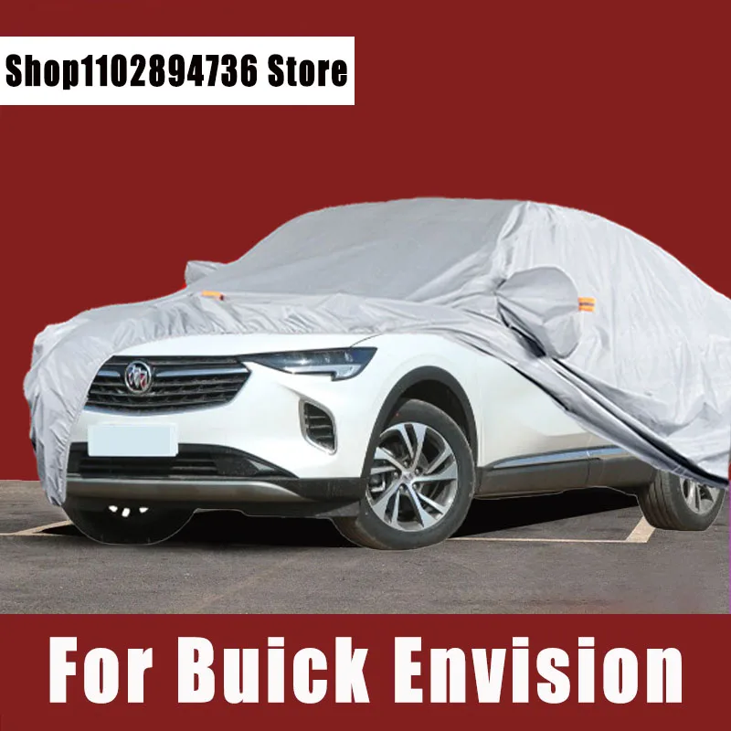 

For Buick Envision Full Car Covers Outdoor Sun uv protection Dust Rain Snow Protective Auto Protective cover