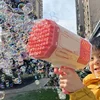 40 holes Bubble Machine Gun handheld fully automatic space light bubble machine electric children Kids toys  without battery 5