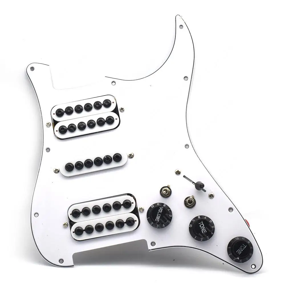 Hsh 3-plyエレクトリックギター,ハマバッカーピックアップ,シングル