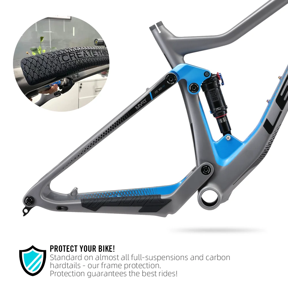 LEXON Cuadro de carbono para bicicleta de accesorios para bici de descenso, completa 29ER T1000|Cuadro bicicleta| - AliExpress