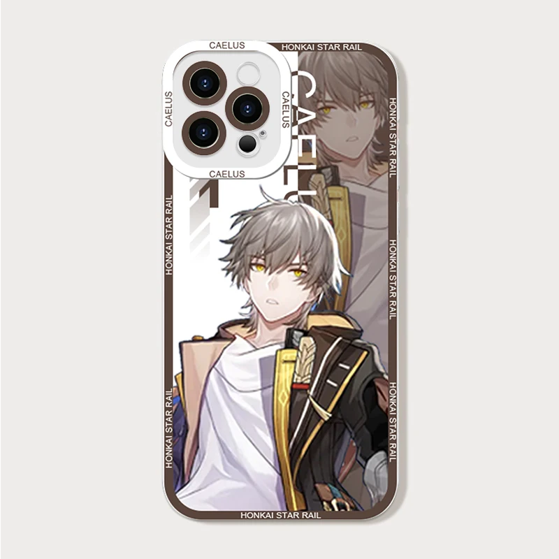 Honkai Star Rail Character Clear Phone Case