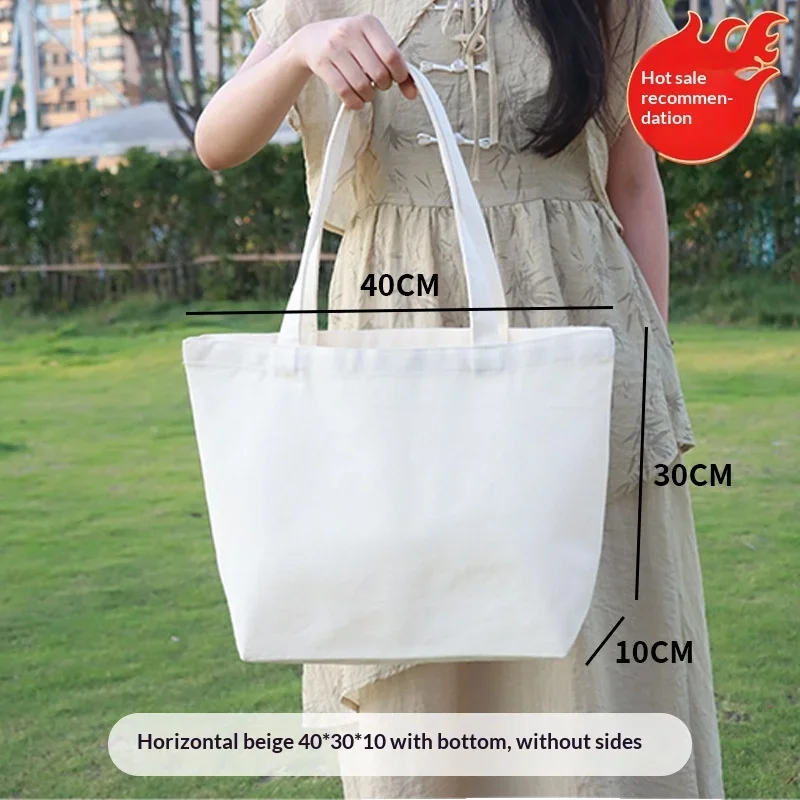 Sustainable Cotton Canvas Tote Bag