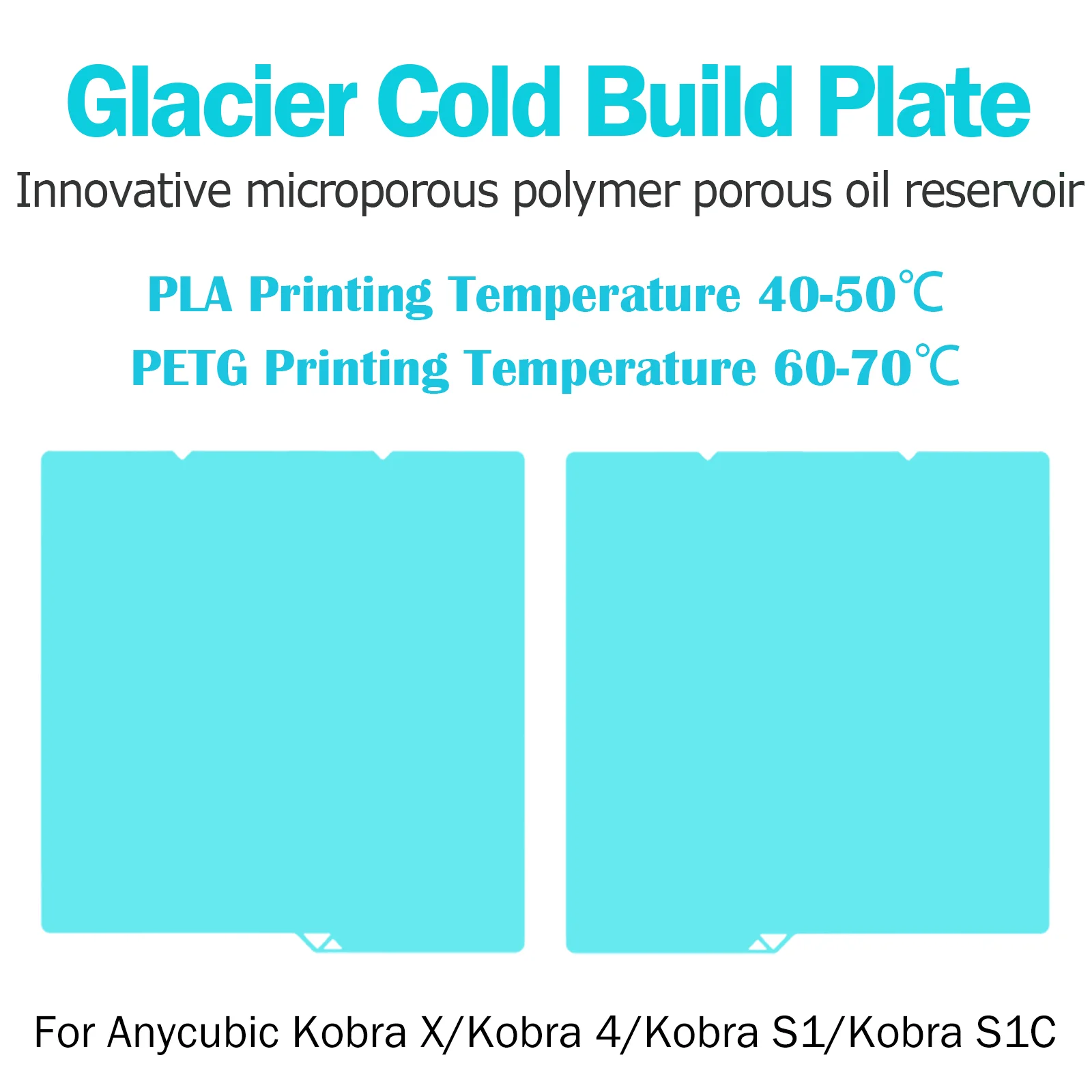PEI Spring Steel Build Plate with Smooth PEO PET Surface