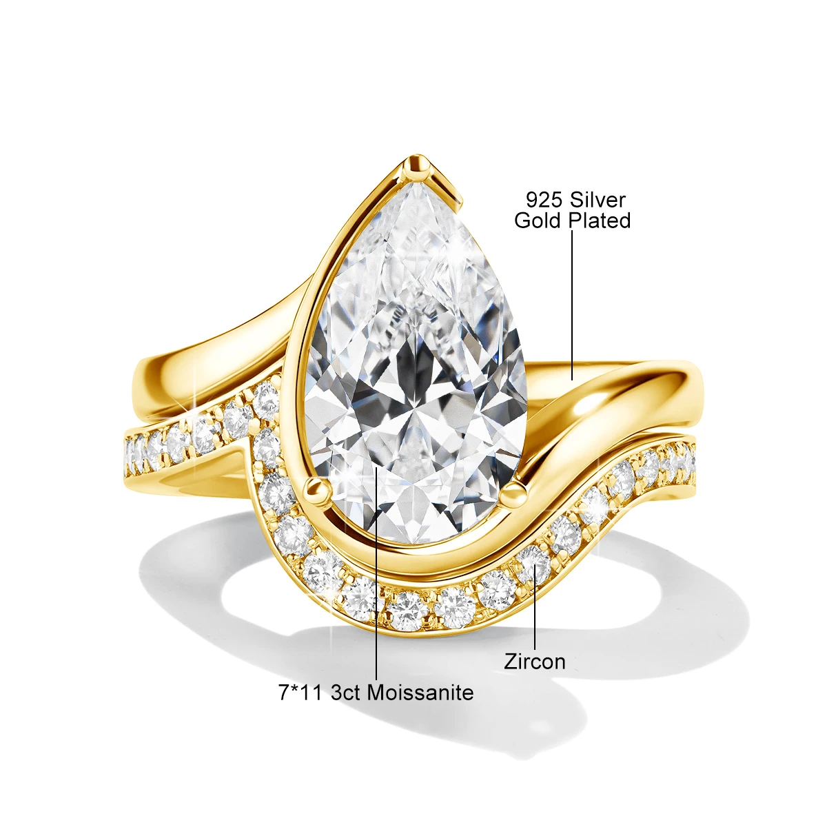 Yellow Gold plated